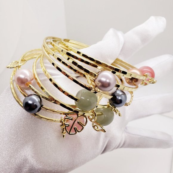 Customize Your Own Bracelet, Size, Pearl Color and Charm - Picture 3 of 16